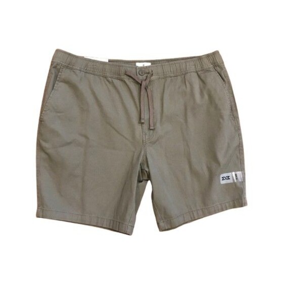 Men's XXL Shorts Mutual Weave 9in inseam Cotton & Spandex Sage 44in waist NEW - Picture 1 of 2